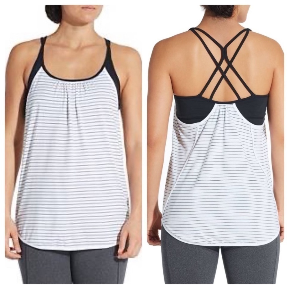 NWT Calia Women's Double Layer Tank Top, Size XS
